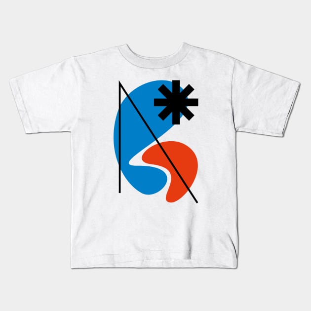 Black Star Kids T-Shirt by PosterLad